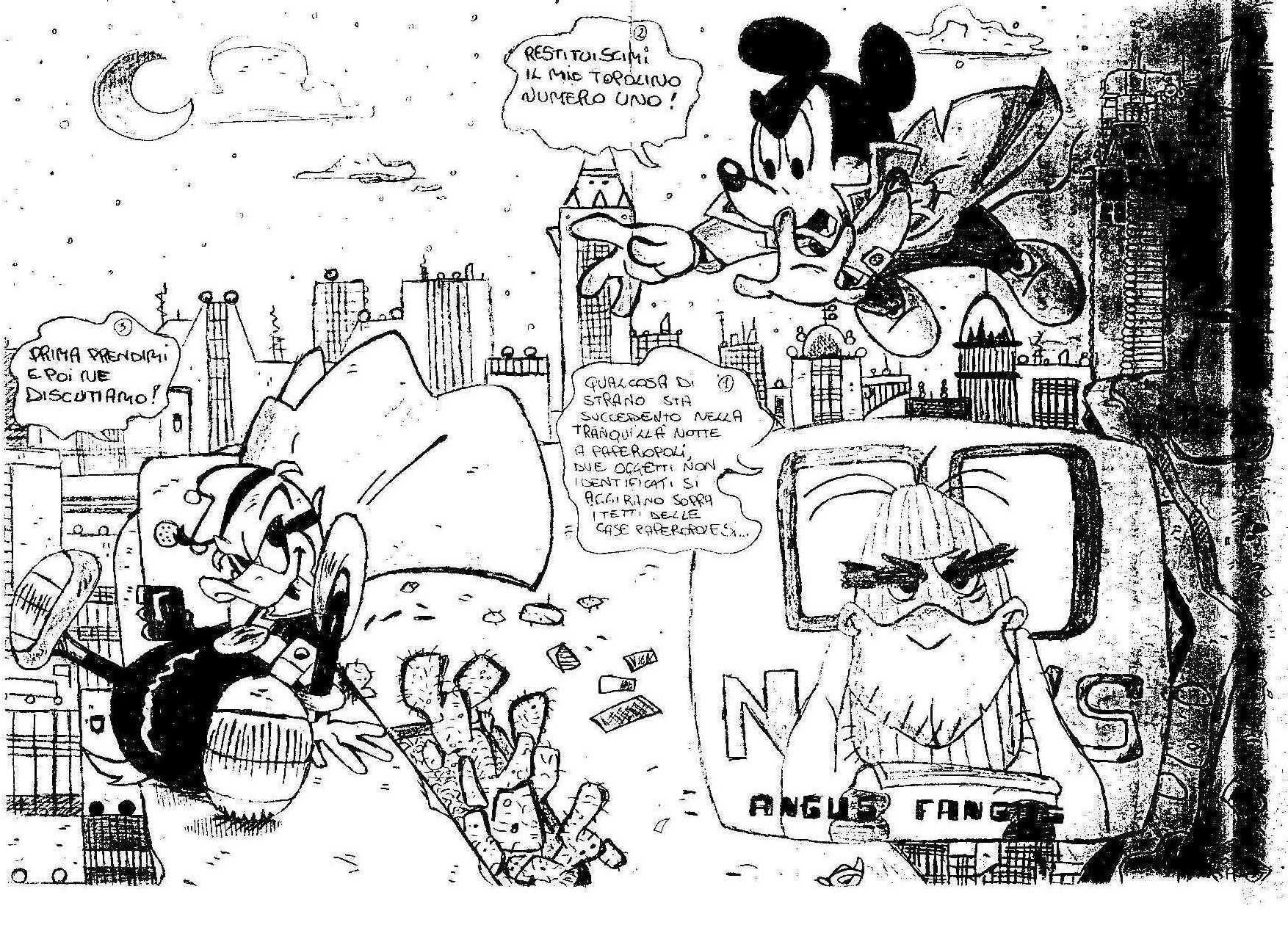 Mickey and Paperinik